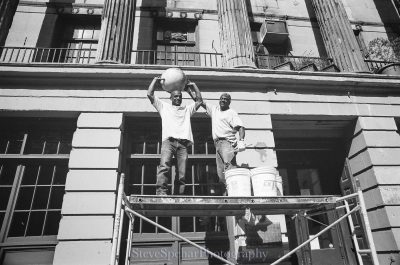 Workers on Scaffold